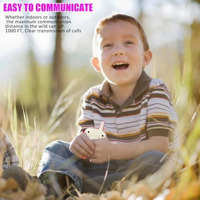 Walkie Talkies Toys for Girls:Unicorn Toys 2 Pack Birthday Gifts for 3 4 5-7 8 Year Old Girls Toy for 4 5 6 7 8-10 Year Old Camping Outdoor Games,Christmas Stocking Stuffers for Girls Kids by JKGIFTS - Image 3