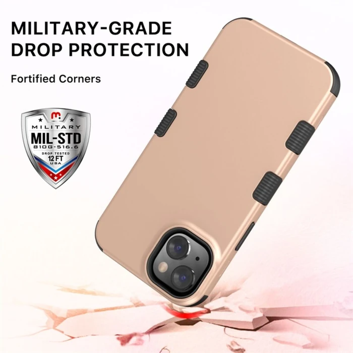 MyBat Pro Tuff Series Phone Case for iPhone 14 - Rose Gold/Black - Brand New by MyBat Pro - Image 5