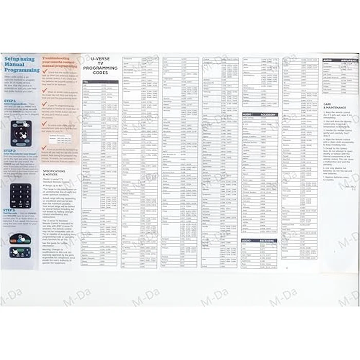S30 Uverse Remote Control Fit for U-Verse Receiver Cable Box Multi-Function Digital Controls by Auilzlz - Image 5