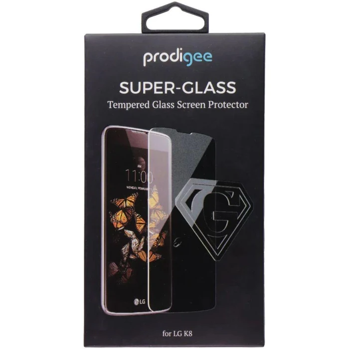 Prodigee Super-Glass Tempered Glass Screen Protector for LG K8 - Transparent - Brand New by Prodigee - Image 2