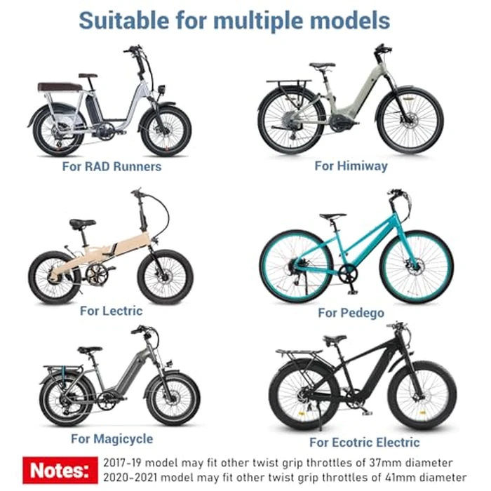 Canitu Upgraded Thumb Throttle Adapter,E-Bike Throttle Adapter Attachment Drive Conversion Kits Replacement for Rad, for Lectric, for Pedego, for Himiway, for Magicycle, for Electric Bike by Canitu - Image 4