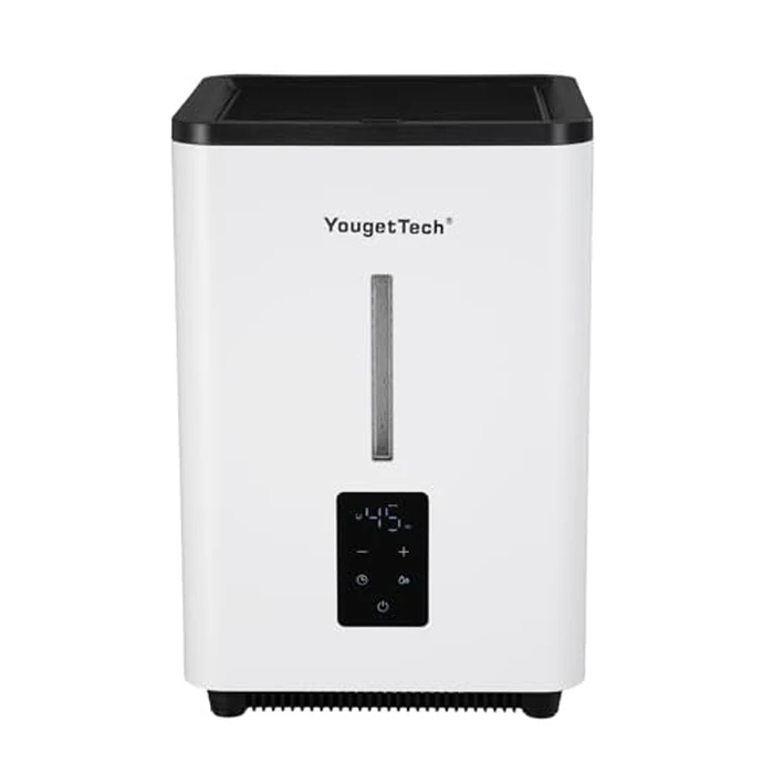 YougetTech Evaporative Humidifiers for Bedroom Large Room|1.55Gallons|20W evaporative cool mist humidifier|7 Speed | MAX Output 1000 ml/h | Auto Humid | Top Filling by YougetTech - Used - Very Good condition - CA$140.47