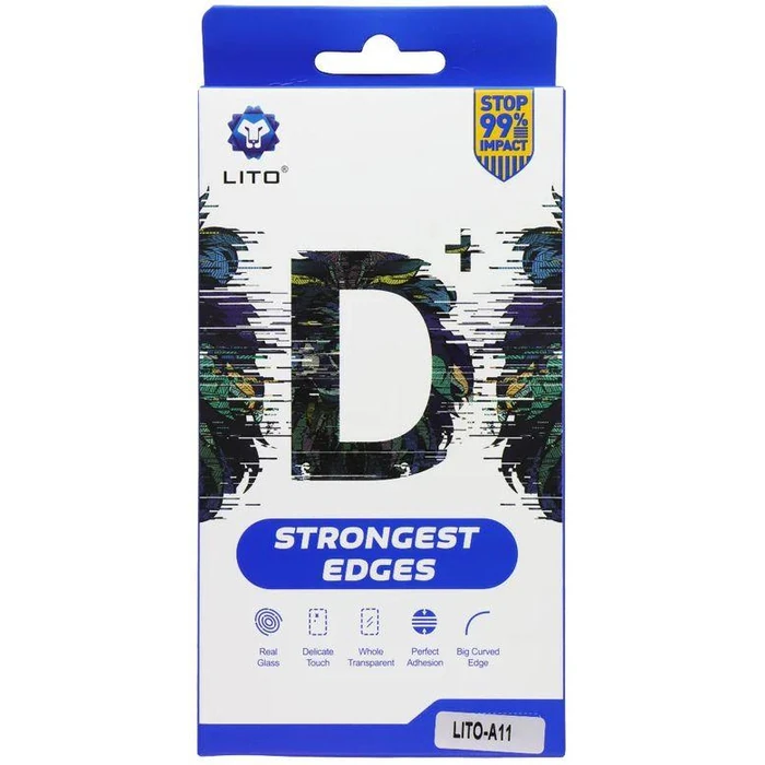 LITO D+ Full Coverage Tempered Glass Screen Protector for Samsung Galaxy A11 - Clear by LITO - Refurbished - Brand New condition - US$8.28