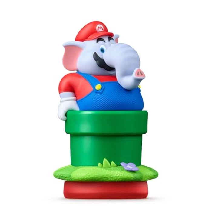 amiibo(TM) - Elephant Mario - Super Mario Bros.(TM) Wonder Series by Nintendo - Used - Acceptable condition