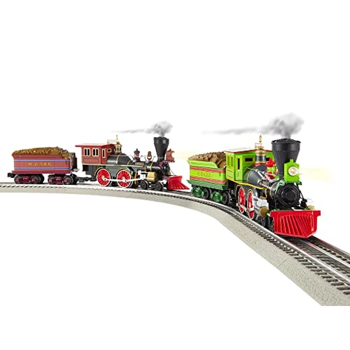 Lionel, Great Locomotive Chase Deluxe LionChief, Bluetooth 5.0 Set, Steam Locomotive & Tender, O Gauge, SKU # 2223070 by Lionel - Image 1