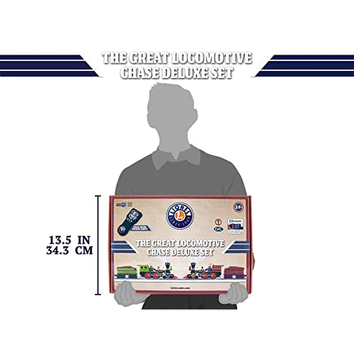 Lionel, Great Locomotive Chase Deluxe LionChief, Bluetooth 5.0 Set, Steam Locomotive & Tender, O Gauge, SKU # 2223070 by Lionel - Image 4