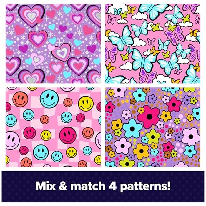 Cool Maker, GO GLAM Studio Nail Kit, Style 200 Nails, 4 Designs, 2 Polish Applicators & Mask (Packaging May Vary), Arts and Crafts for Ages 7 and up by Cool MAKER - Image 4