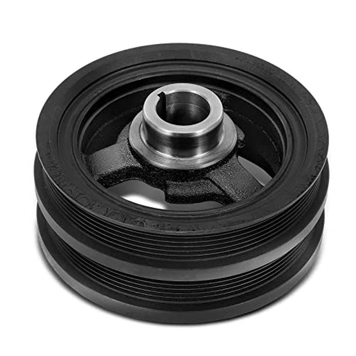 A-Premium Engine Harmonic Balancer Crankshaft Pulley Compatible with Ford F-150 F150 Mustang 2011 2012 2013 2014, DOHC V8 5.0L, Replace# CR3Z6312A, BR3Z6312A by A-premium - Used - Acceptable condition - CA$29.23