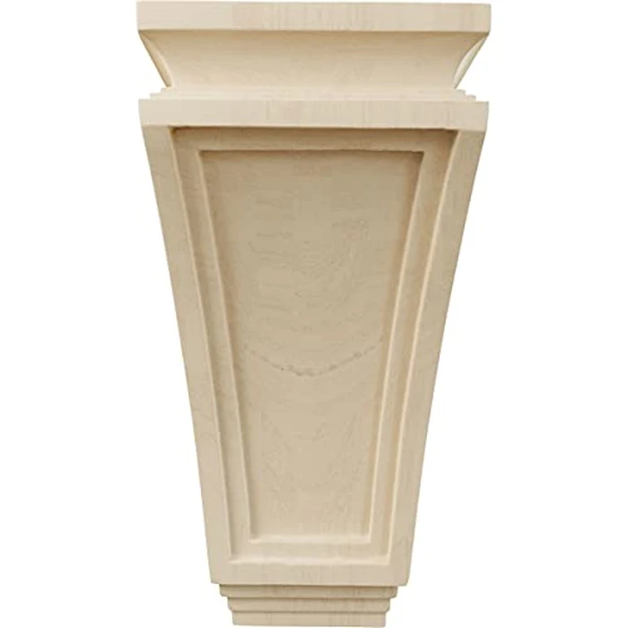 Ekena Millwork COR06X04X12ARRW 6" W X 4 3/4" D X 12" H Arts and Crafts Corbel, Rubber Wood by Ekena Millwork - Image 3