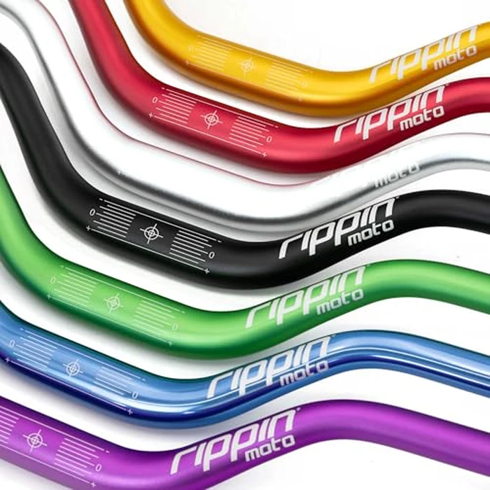 Rippin Moto RISE3 E-Moto Handlebars for Sur-Ron - 3" Rise x 770mm Wide, 22mm Ends, 31.8mm Center - Riser Bars for Talaria Sting, E-Ride PRO, Rawrr Mantis, Vetra Blazer, Surron LBX (Silver) by Rippin Moto - Image 5
