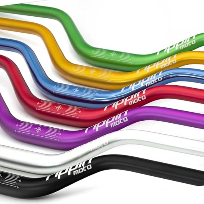 Rippin Moto RISE3 E-Moto Handlebars for Sur-Ron - 3" Rise x 770mm Wide, 22mm Ends, 31.8mm Center - Riser Bars for Talaria Sting, E-Ride PRO, Rawrr Mantis, Vetra Blazer, Surron LBX (Silver) by Rippin Moto - Image 6