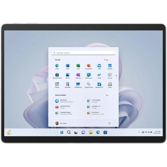 Microsoft Surface Pro 9 - 512GB - Cellular + WiFi - Microsoft SQ3 2.4GHz - 8GB RAM - Platinum by Microsoft - Refurbished - Acceptable condition - US$957.99