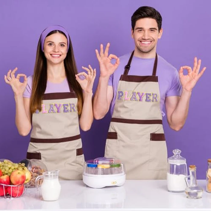 Jutom 104 Pcs Self Adhesive Chenille Iron on Letter Patches Letter Chenille Stick on Embroidered Patch for Clothing Jackets Backpacks Hats(Fashion,Purple) by Jutom - Image 6