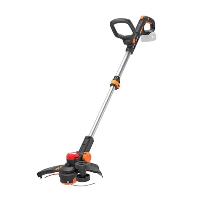 WORX Nitro 20V 13" Cordless String Trimmer with Brushless Motor, 3-in-1 Grass Trimmer Edger Mini-Mower, Lightweight Weed Trimmer Command Feed Instant Line Advancement - Tool Only by Worx - Used - Acceptable condition - CA$78.82