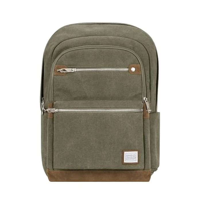 Travelon Anti-Theft Heritage Multipurpose Backpack, Pewter, One Size by Travelon - Used - Good condition - CA$54.27
