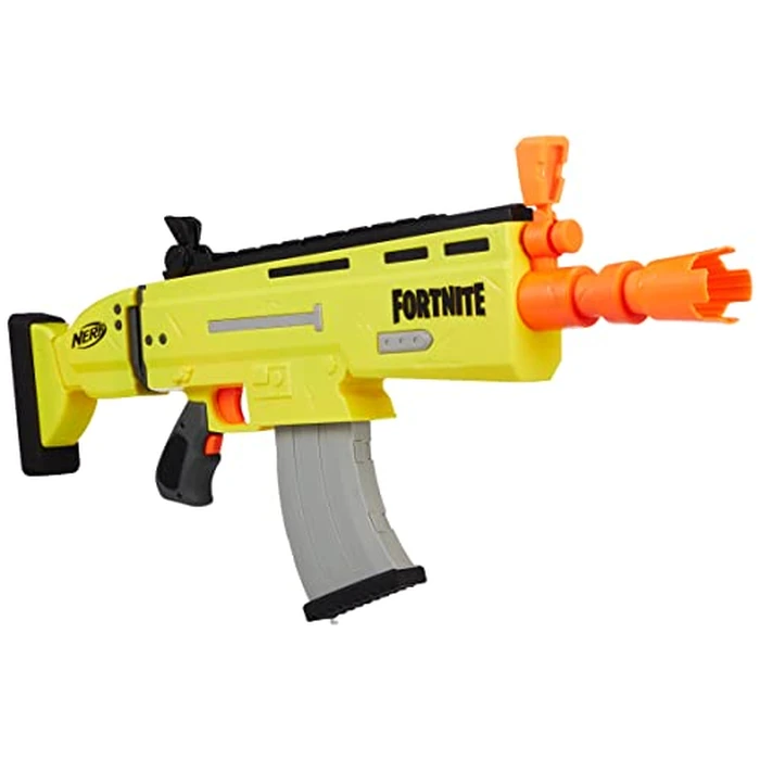 Fortnite AR-L Nerf Elite Dart Blaster - Motorized Toy Blaster, 20 Official Nerf Fortnite Elite Darts, Flip Up Sights - for Youth, Teens, Adults by Nerf - Image 1