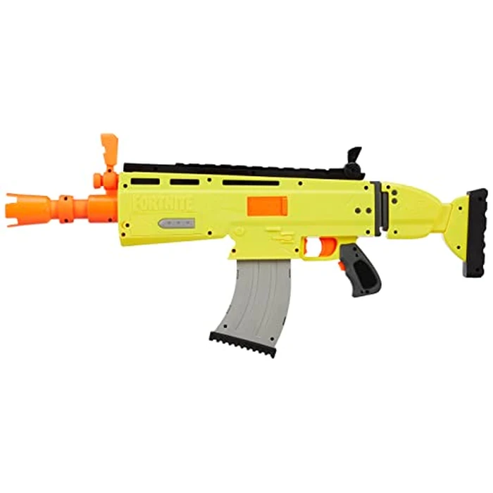 Fortnite AR-L Nerf Elite Dart Blaster - Motorized Toy Blaster, 20 Official Nerf Fortnite Elite Darts, Flip Up Sights - for Youth, Teens, Adults by Nerf - Image 2
