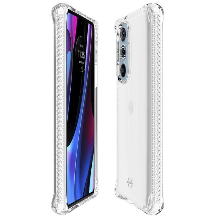 Itskins Spectrum Clear Phone Case for Motorola Edge+ (2022) - Transparent by Itskins - Image 3