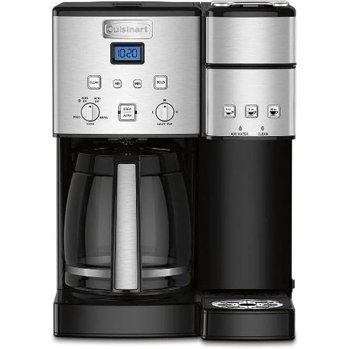 Cuisinart 12 Cup Coffee Maker And Single-Serve Brewer (SS-15) - Silver by Cuisinart - Image 1