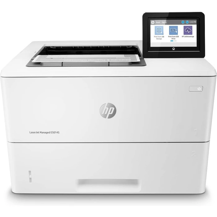 HP LaserJet Managed E50145dn Monochrome Laser Printer - White by HP - Image 1