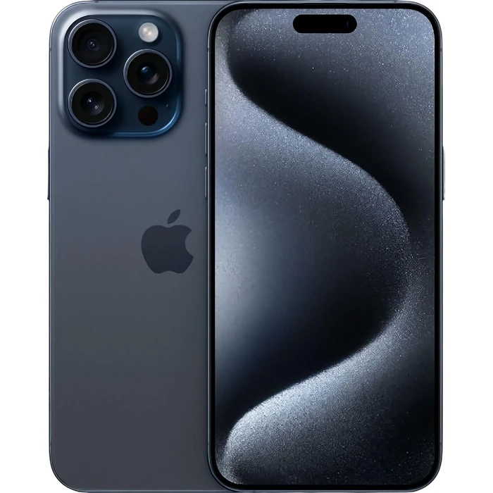 iPhone 15 Pro Max - 1TB - eSIM - Blue Titanium - AT&T by Apple - Image 1
