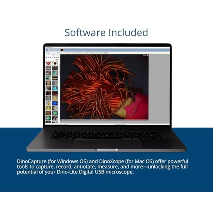 Dino-Lite USB Digital Microscope AM4113ZTL - 1.3MP, 20x - 90x Optical Magnification, Measurement, Polarized Light, Long Working Distance, Windows/Mac Software Included by Dino-Lite - Image 5