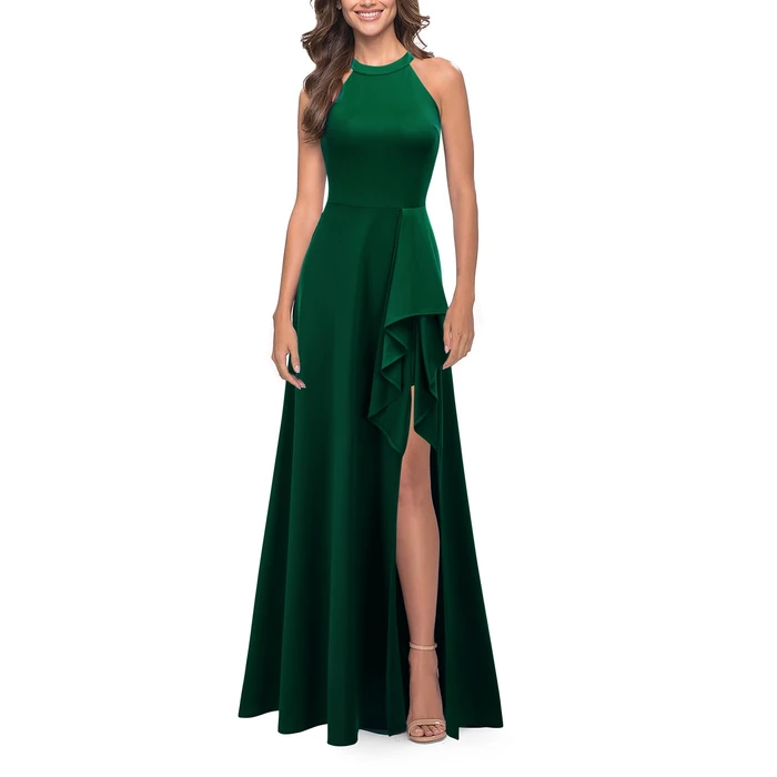 FORTRIC Women Elegant Cocktail Party Dress Homecoming Graduation Dark Green S by FORTRIC - Used - Like New condition - US$34.84