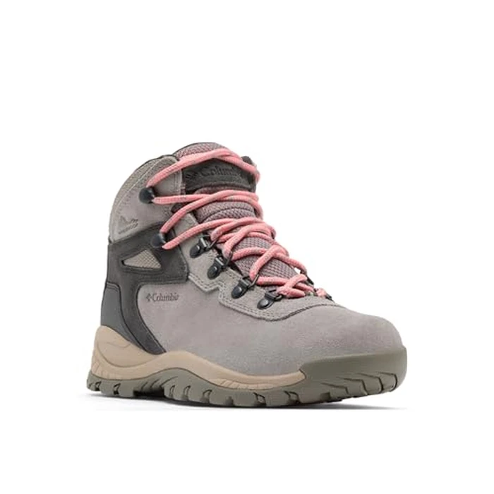Columbia Womens Newton Ridge Plus Waterproof Amped, Stratus/Canyon Rose, 10 Wide by Columbia - Used - Very Good condition