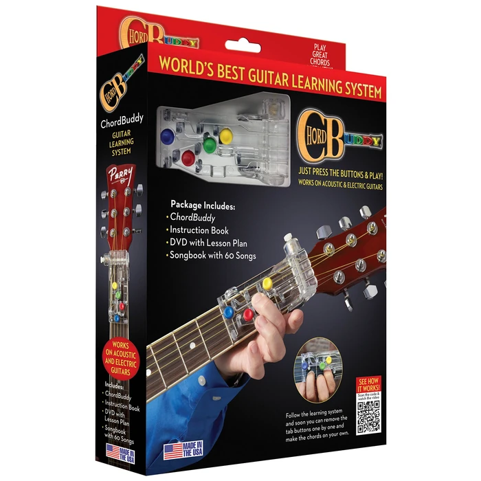 ChordBuddy 123489 Chordbuddy Guitar Learning System and Practice Aid by CHORD BUDDY - Used - Like New condition