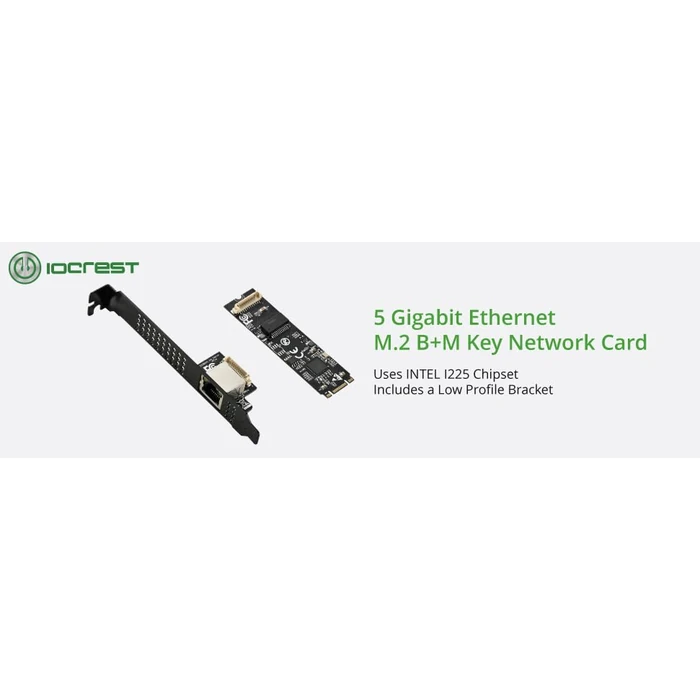 IO CREST M.2 M-Key PCI-e 3.0 Interface Single Port 5.0 Gigabit Ethernet Modules by IO CREST - Image 4