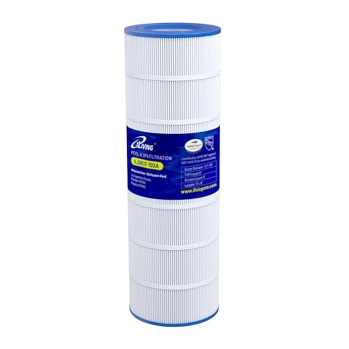 iLiving ILG8CF150A Premium Pool & Spa Filter Cartridge - Industrial-Strength Replacement for Pentair CC150/CCRP150, Unicel C-9415, Filbur FC-0687, Pleatco PAP150 | Fits Major Brands by iLiving - Image 2