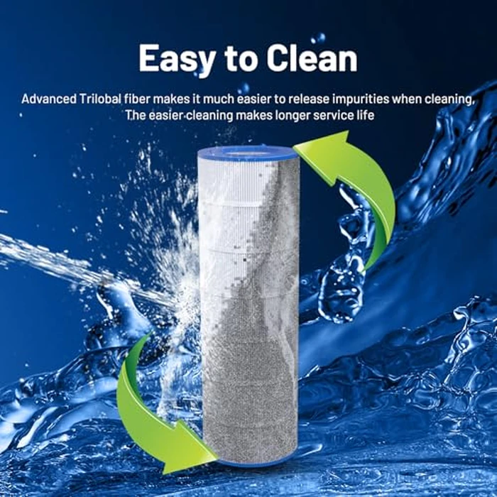 iLiving ILG8CF150A Premium Pool & Spa Filter Cartridge - Industrial-Strength Replacement for Pentair CC150/CCRP150, Unicel C-9415, Filbur FC-0687, Pleatco PAP150 | Fits Major Brands by iLiving - Image 7