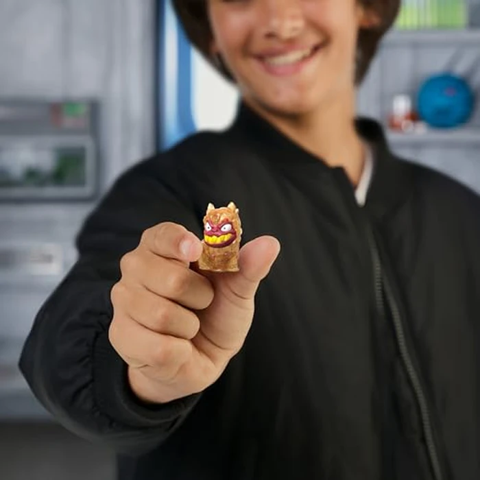 MrBeast Lab Swarms Series 3, Hyper Fusion Series, 6 Pack - Lab Pack Includes 6 Micro Beasts, 6 Collectible Stickers & 2 Stackable Fusion Caps to Build Out Your Own MrBeast Lab by MRBEAST LAB - Image 2