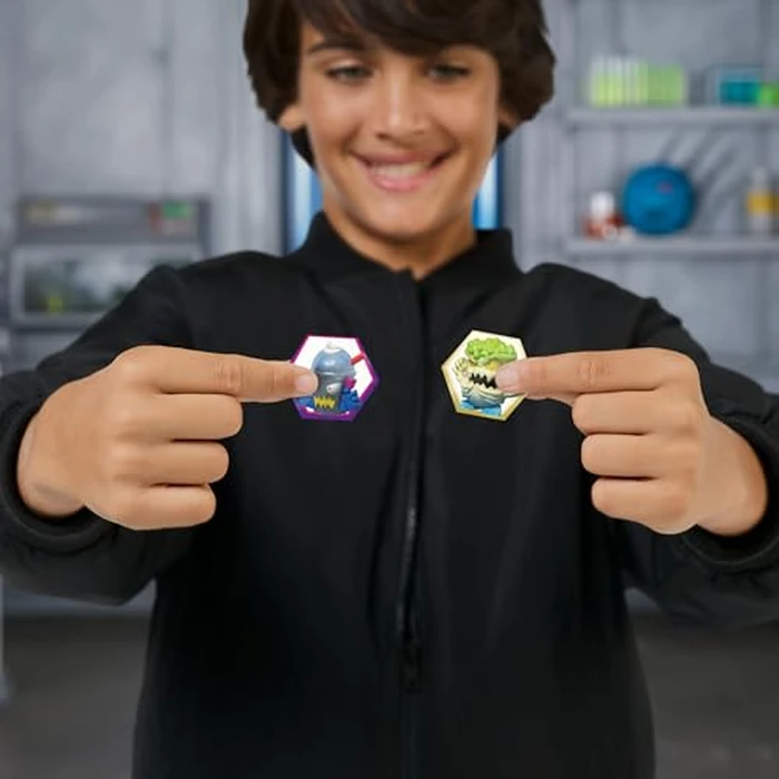 MrBeast Lab Swarms Series 3, Hyper Fusion Series, 6 Pack - Lab Pack Includes 6 Micro Beasts, 6 Collectible Stickers & 2 Stackable Fusion Caps to Build Out Your Own MrBeast Lab by MRBEAST LAB - Image 5