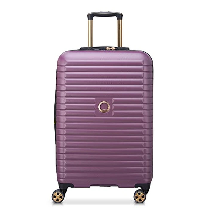 DELSEY Paris Cruise 3.0 Hardside Expandable Luggage with Spinner Wheels, Plum, Checked 26 Inch Trunk, Cruise 3.0 Hardside Expandable Luggage with Spinner Wheels by DELSEY PARIS - Image 1