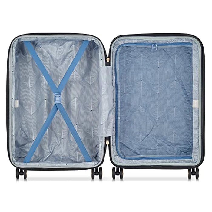 DELSEY Paris Cruise 3.0 Hardside Expandable Luggage with Spinner Wheels, Plum, Checked 26 Inch Trunk, Cruise 3.0 Hardside Expandable Luggage with Spinner Wheels by DELSEY PARIS - Image 4
