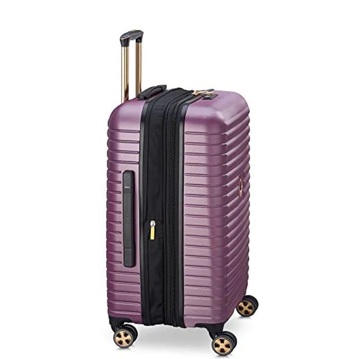 DELSEY Paris Cruise 3.0 Hardside Expandable Luggage with Spinner Wheels, Plum, Checked 26 Inch Trunk, Cruise 3.0 Hardside Expandable Luggage with Spinner Wheels by DELSEY PARIS - Image 6