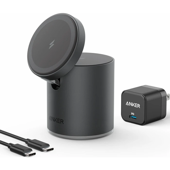 Anker 623 Magnetic Wireless Charger (MagGo) - Black by Anker - Refurbished - Brand New condition