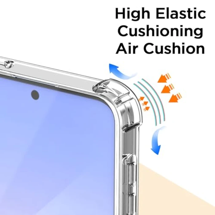 AICase for Samsung Galaxy Z Fold 7 Clear Case,Compatible with MagSafe Transparent Shockproof Protection Yellowing Resistant Magnetic Phone Case for Samsung Galaxy Z Fold 7 2024 5G by AICase - Image 4