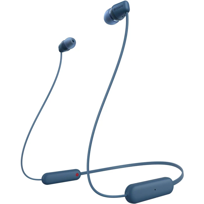 Sony WI-C100 Wireless In-Ear Headphones - Blue by Sony - Refurbished - Premium condition
