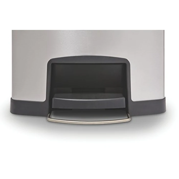 Rubbermaid Commercial Products Slim Jim Front Step-On Trash Can Stainless Steel 24 Gallon Black Indoor/Outdoor Waste Container for Office/Hospital/Mall/Kitchen by Rubbermaid Commercial Products - Image 7