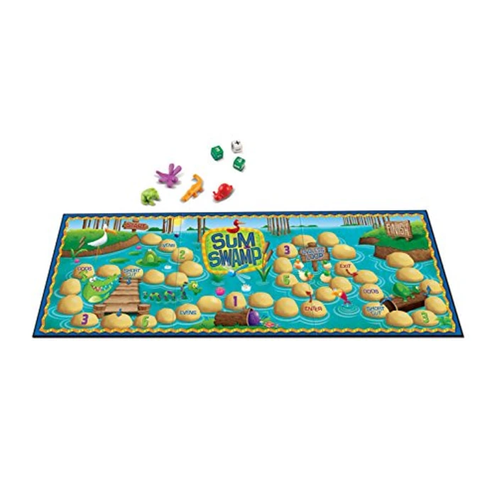 Learning Resources Sum Swamp Game Addition & Subtraction Board Game - Educational Homeschool, Elementary Math Classroom Must Haves, Kindergarten, Gifts for Kids, Numbers for Boys and Girls by Learning Resources - Image 3