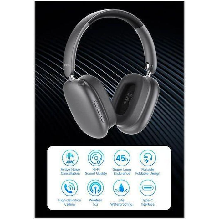 Devia EarBass Pro2 Wireless Headphones - Silver by Devia - Image 3