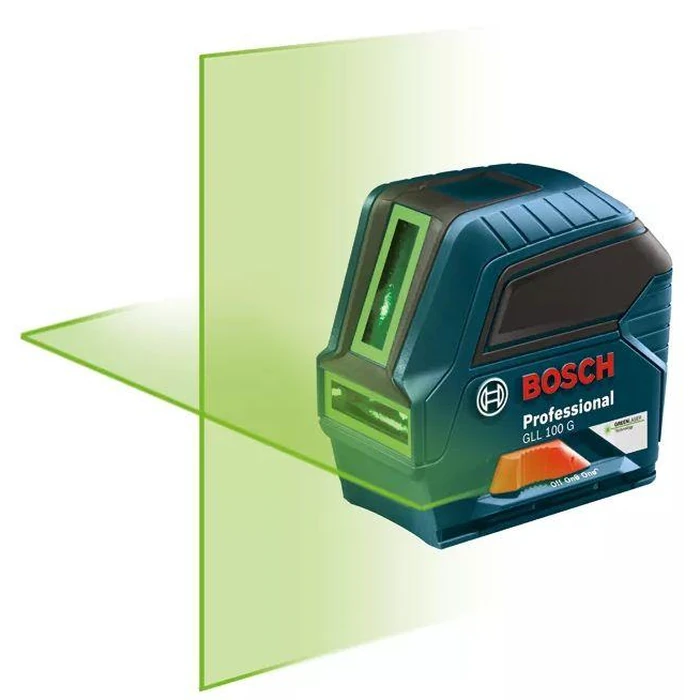Bosch GLL 100G 100 ft. Green-Beam Self-Leveling Cross-Line Laser - Blue by Bosch - Image 3