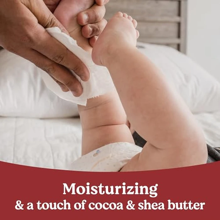 Huggies Nourish Scented Baby Wipes, 10 Push Button Packs (560 Wipes Total) by HUGGIES - Image 2