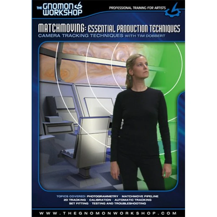 Matchmoving: Essential Production Techniques: 3D Tracking with Tim Dobberts [Blu-ray] by Gnomon Workshop - Used - Very Good condition