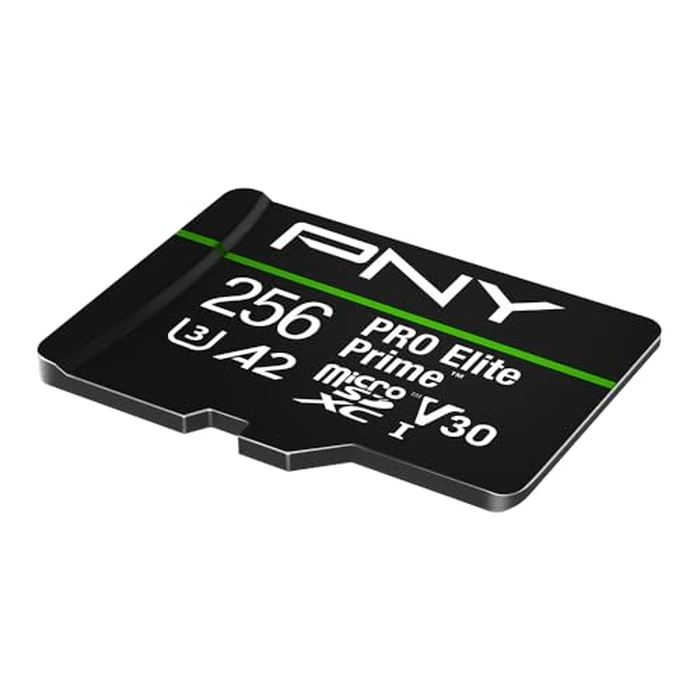 PNY 256GB PRO Elite Prime(TM) C10 U3 V30 A2 microSDXC Flash Memory Card - Ultra-Fast Speeds, Read 200MB/s, Write 150MB/s, 4K UHD, Full HD, UHS-I, for Smartphones, Drones, Action Cameras by PNY - Image 3