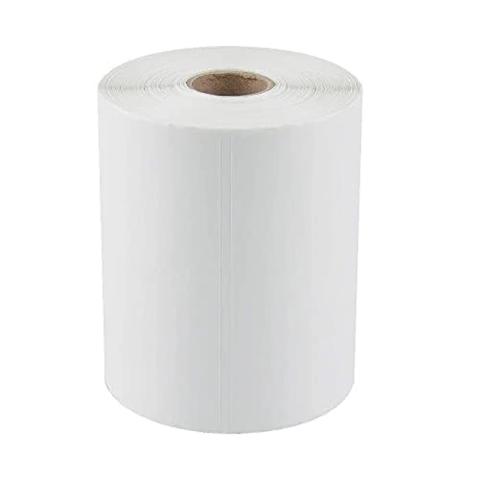 L LIKED 2500 PCS 4"x 6" Thermal Shipping Labels, White Perforated & Strong Adhesive Direct Thermal Labels (250 Labels/Roll), Compatible with Zebra, Rollo, Jadens, Nelko,10 Rolls by L LIKED - Image 2