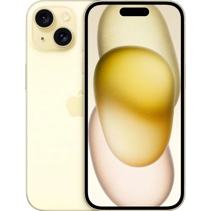 iPhone 15 - 512GB - eSIM - Yellow - Unlocked by Apple - Refurbished - Acceptable condition - US$480.98