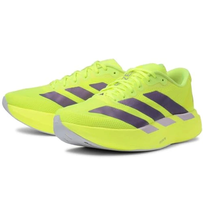 Adidas Men's Adizero EVO SL Woven M Solar yellowAurora Plum/Powder Plum 10.5 US by adidas - Used - Very Good condition - US$141.03